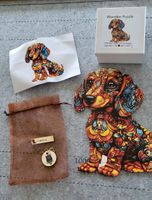 Holzpuzzle Dackel - Einzigartiges Puzzle! Megacool Dachshund