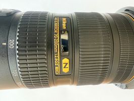 Nikon AF-S Nikkor 70-200mm 1:2.8G II ED Objektiv neuwertig