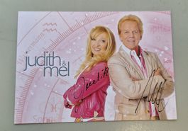 LG/ Original Autogrammkarte Duo Judith und Mel Volksmusik