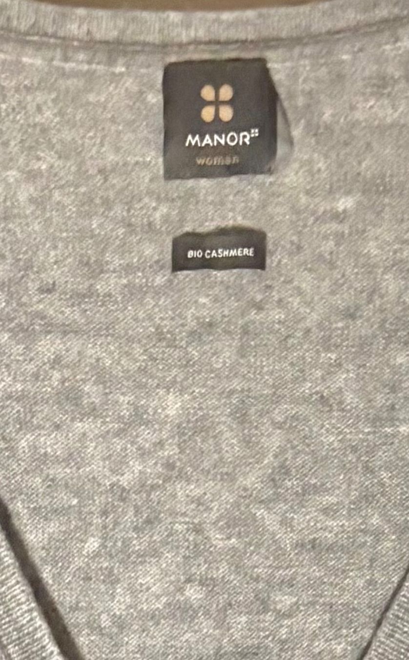 Manor Gilet & Giacche senza maniche: Gilet maille fine cachemire bio 38 – Usato da Lausanne venduto da Aylinou 1