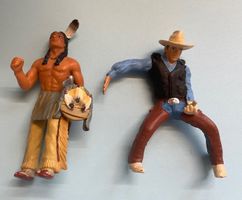 2 bespielte Schleich Figuren