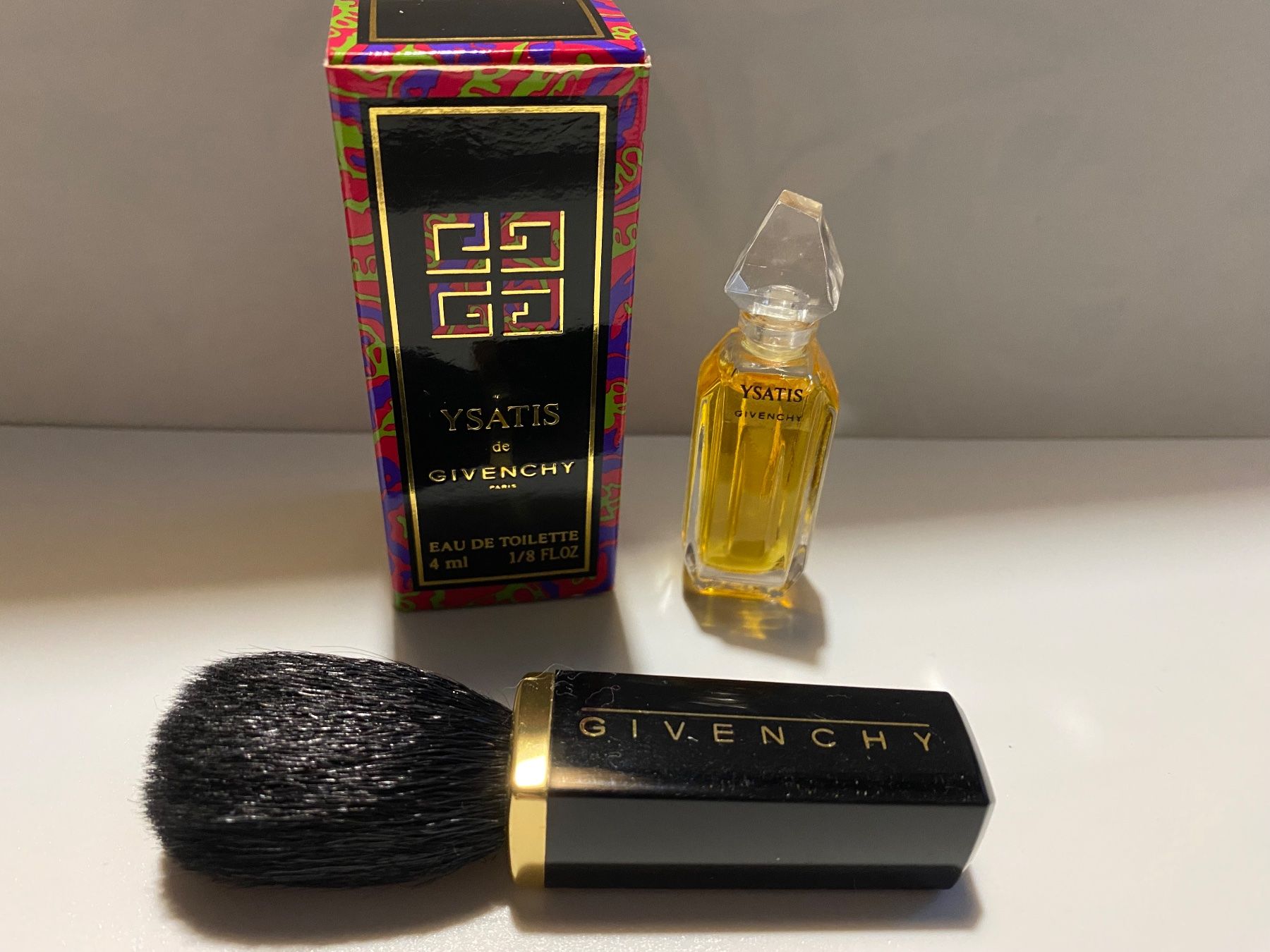 Givenchy Profumi & Eau de Toilette: Givenchy miniature Ysatis et pinceau – Nuovo e nell'imballaggio originale da Bouveret venduto da wes_7zll
