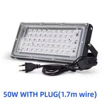 UV LED Flutlicht 50W Schwarzlicht Lampe Plug & Play