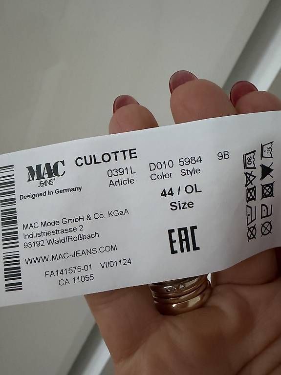 Jeans: MAC Jeans Culotte – Usato da Wil SG venduto da ell_zj57 2