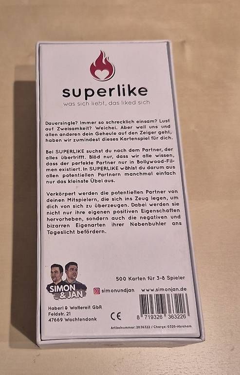 Giochi: Kartenspiel Superlike  – Usato da Giswil venduto da lllll018 1