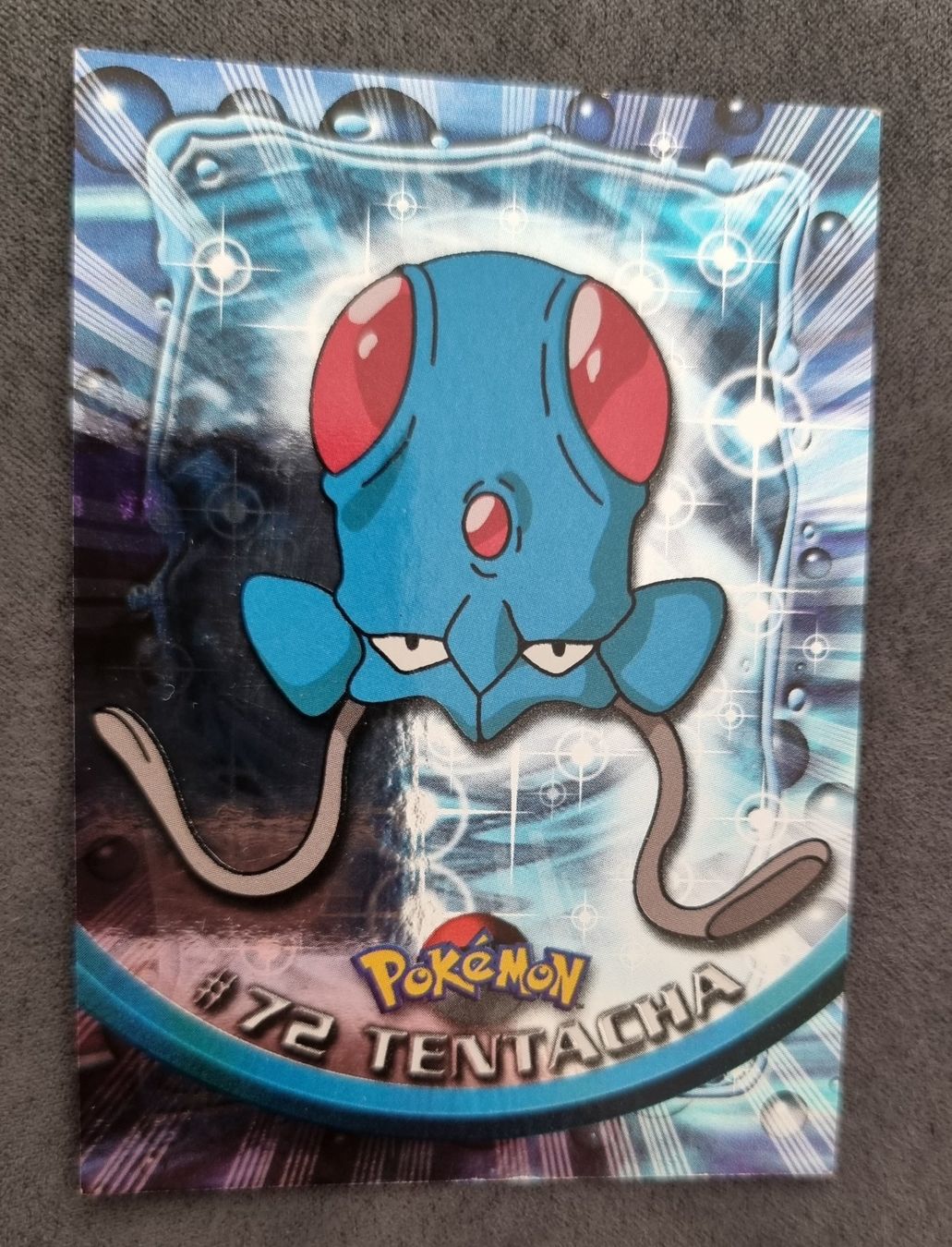 Pokémon Carte collezionabili: Pokémon Topps Holo blau #72 Tentacha – Usato da Roggwil BE venduto da S_Cards 2