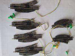 Gerade Weichen elektrisch