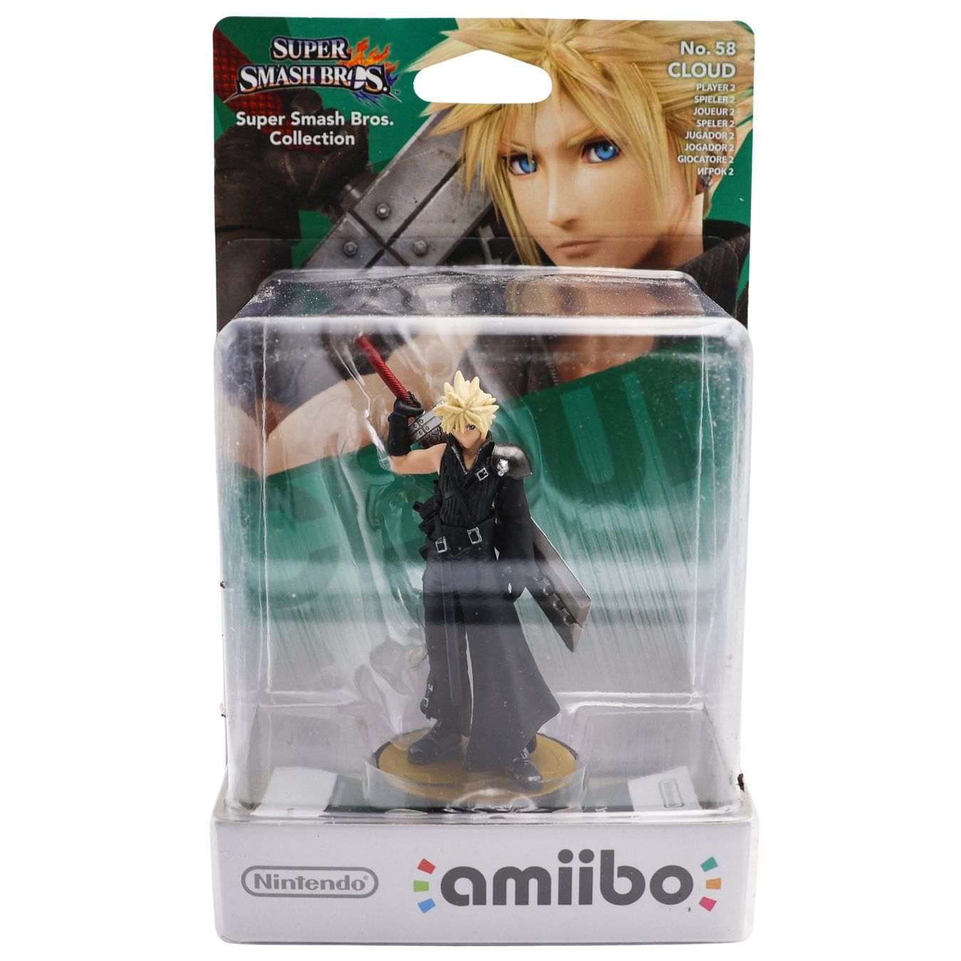 Figuren: Cloud - Player 2 Amiibo - NEW – Neu und originalverpackt aus Paudex von dindeboy