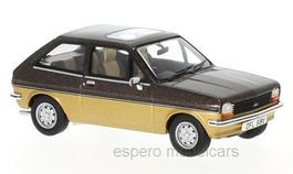 Ford Fiesta MK I 1.1 Sandpiper II 1981 RHD dunkelbraun met.