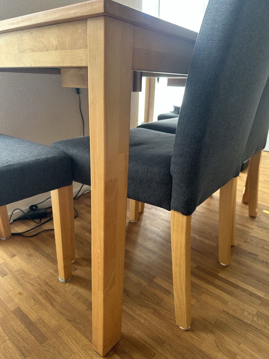 Tische: Tisch inkl 4 Stühle – Gebraucht aus Zürich von Snow44 4