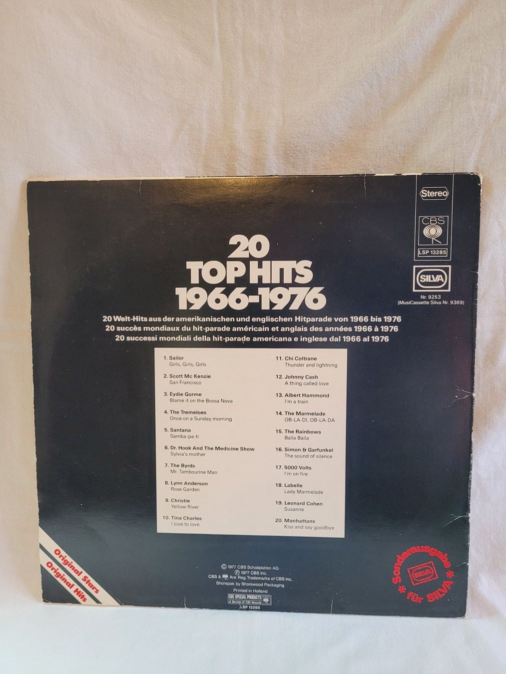 Schallplatten: Vinyle CBS 20 Top-Hits 1966-1976 – Gebraucht aus la Chaux-de-Fonds von Lampe 6