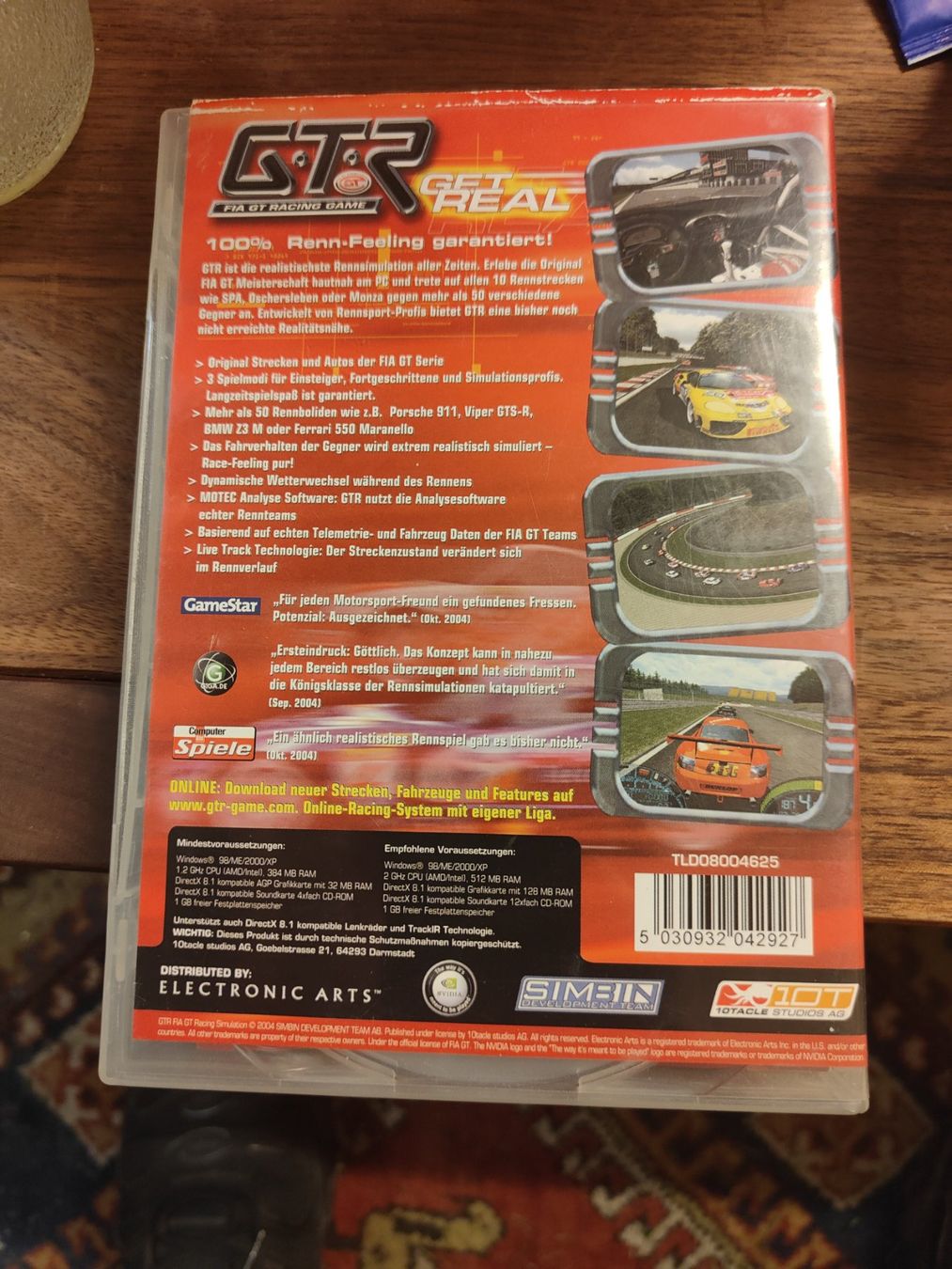 Spiele: PC Spiel GTR Racing (Q) – Gebraucht aus Rorschach von TimelessTrading 1