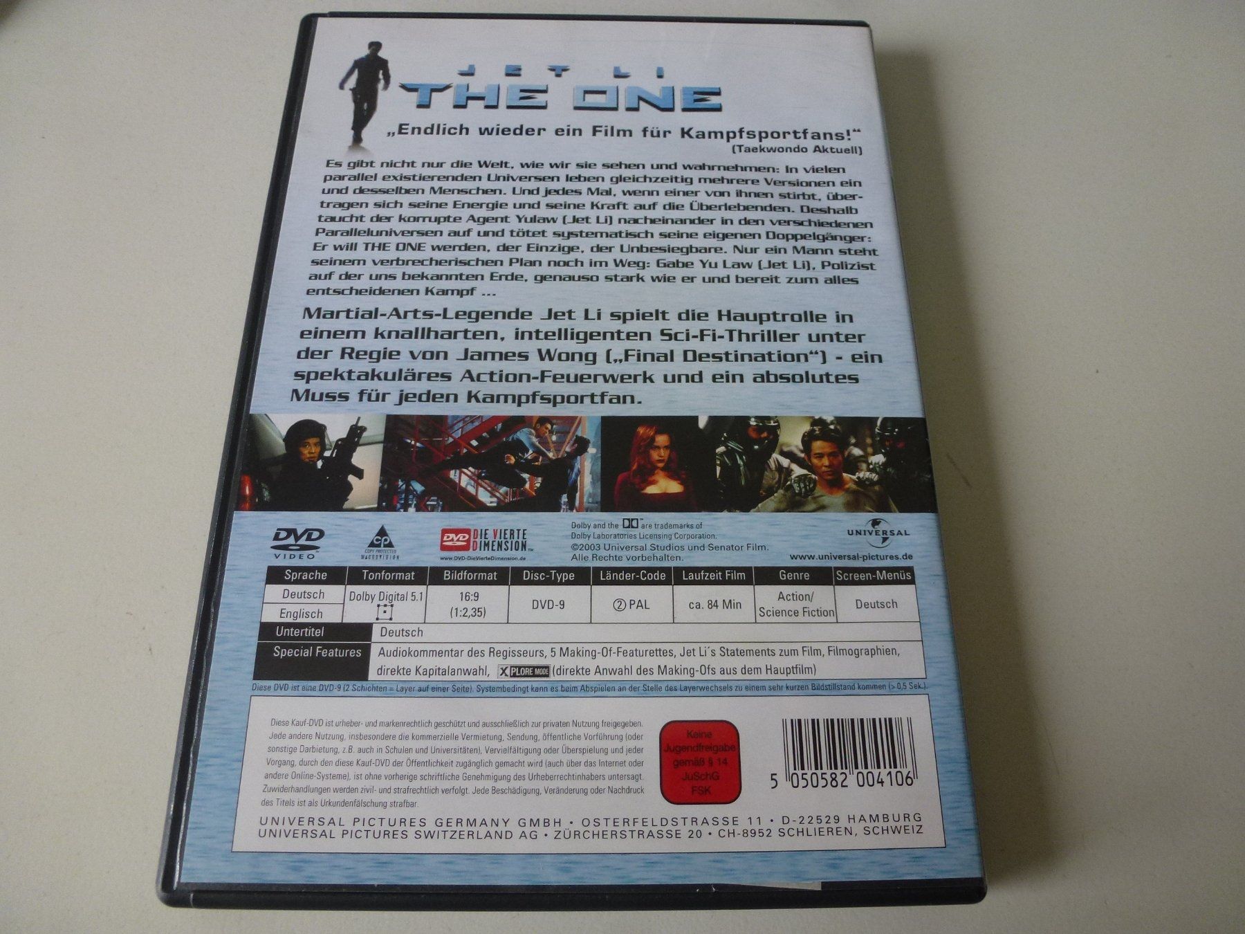 Tutti i DVDs: The One - Uncut (DVD) – Usato da Bern venduto da Frebo 1