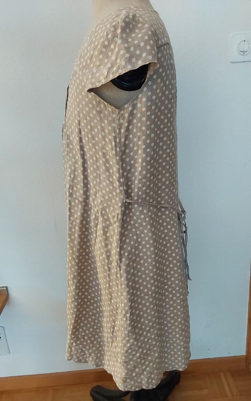 Vestiti: Kleid Leinen beige S Talia Benson – Usato da Köniz venduto da scopello12 2