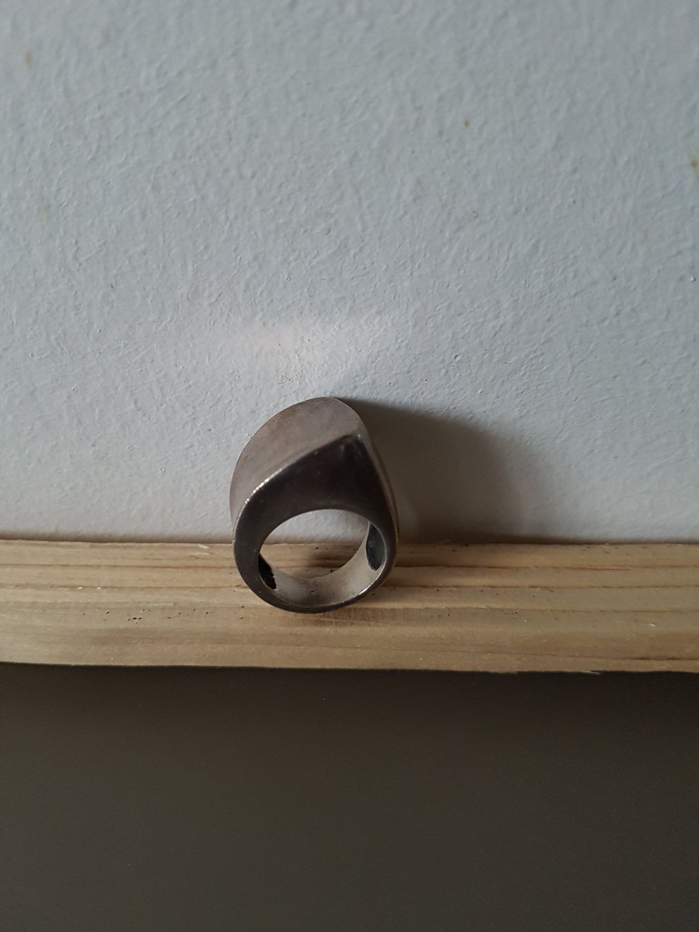 Anelli: Vintage Fingerring, vermutlich versilbert – Usato da Riehen venduto da robs2026 2