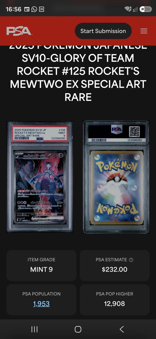 Cartoline: carte pokemon PSA 9 – Nuovo (secondo la descrizione) da Lausanne venduto da Ari-92 2