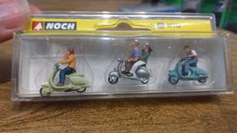 NOCH Vespafahrer H0 1:87 (Original Verpackt) GRATIS VERSAND