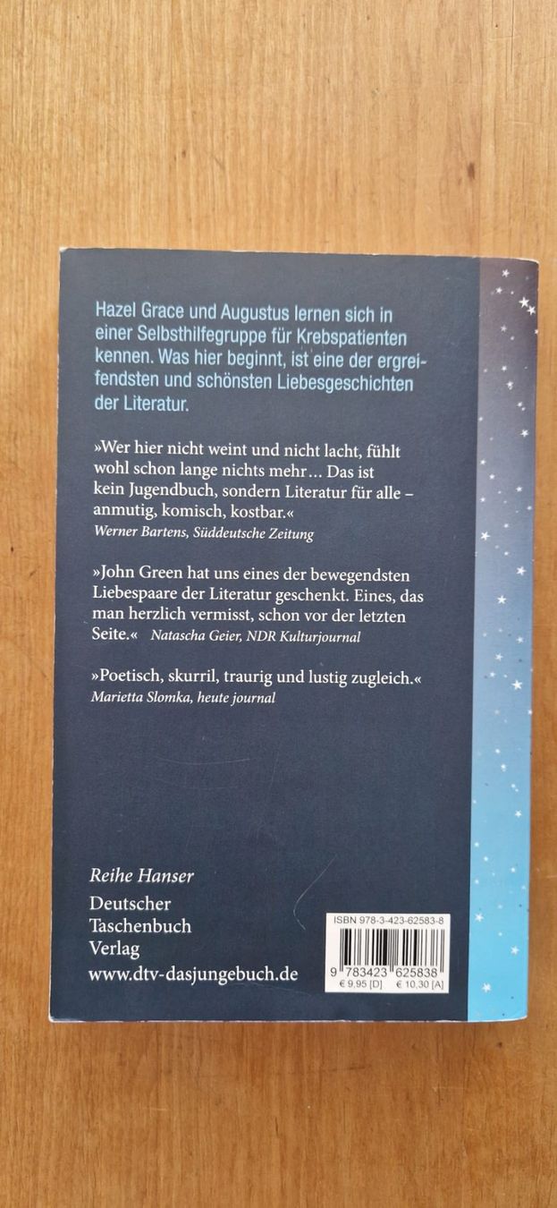 Libri: John Green - Das Schicksal ist ein mieser Verräter – Usato da Frauenfeld venduto da jgh_gx6v 1