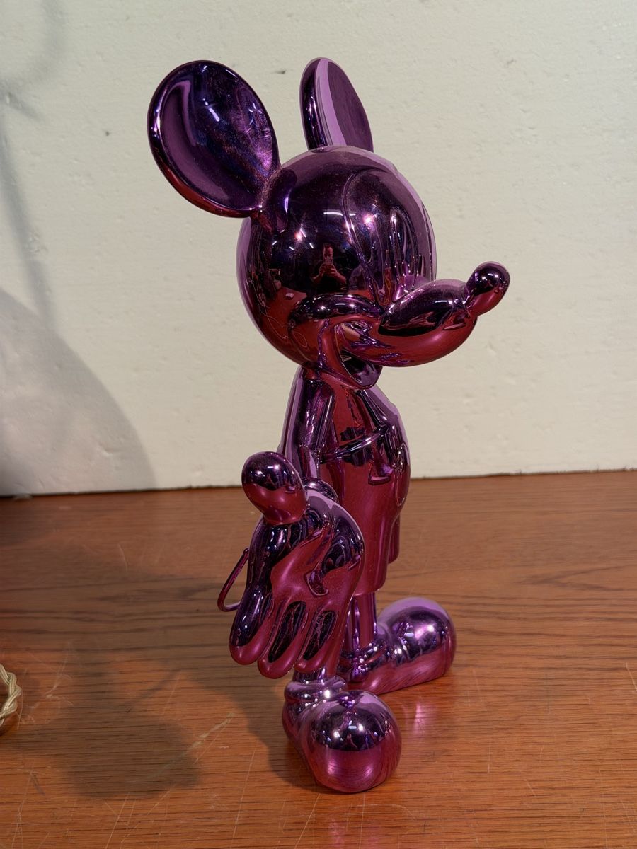 Disney Statuette: Mickey Mouse Figure Chrome Purple Shiny – Usato da Lausanne venduto da vas_cdb2 4