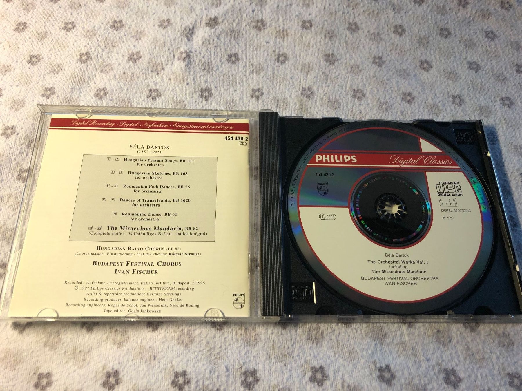 CD: Bartók: Der wunderbare Mandarin - CD Ivan Fischer – Usato da Schübelbach venduto da Bemafaja 2