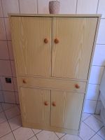 Schrank Holzoptik mit Schublade gebraucht Zustand
