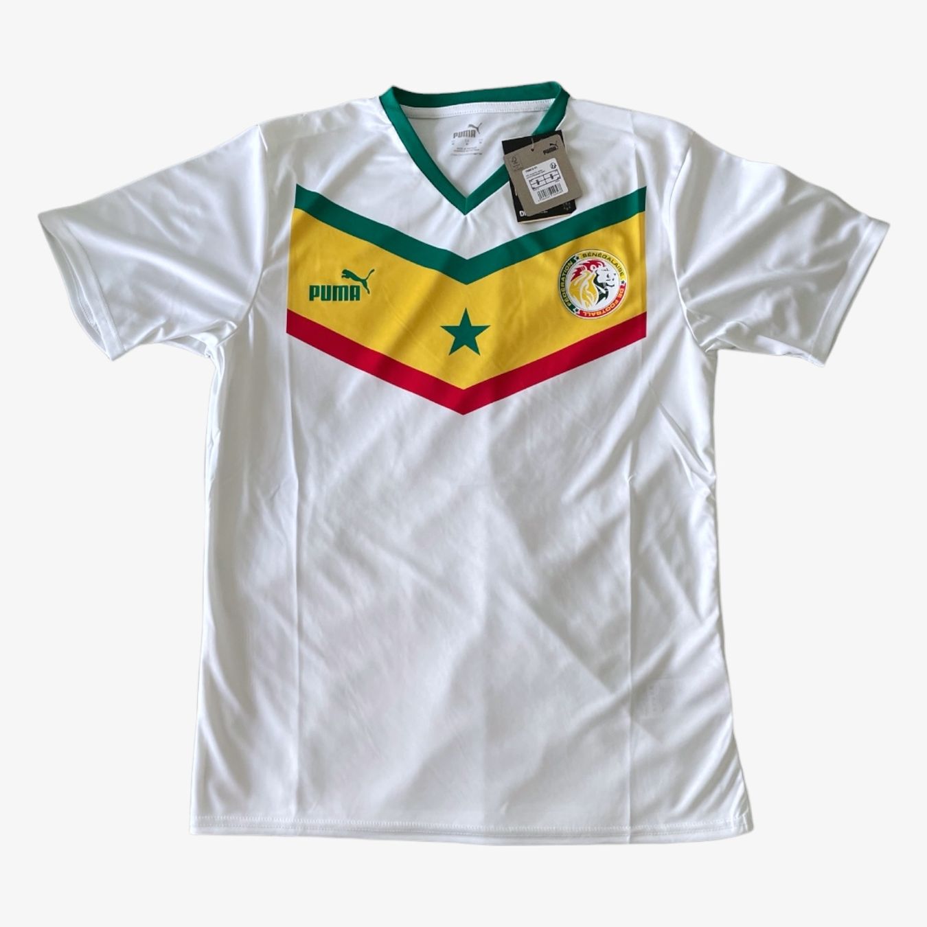 Puma Canottiere & Pantaloni: 2022-23 | Sénégal (M) – Nuovo e nell'imballaggio originale da Savièse venduto da TempsAdditionel