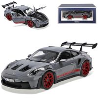 Porsche 911 GT3 RS Norev Sammlermodell 1:18 Grau Rot