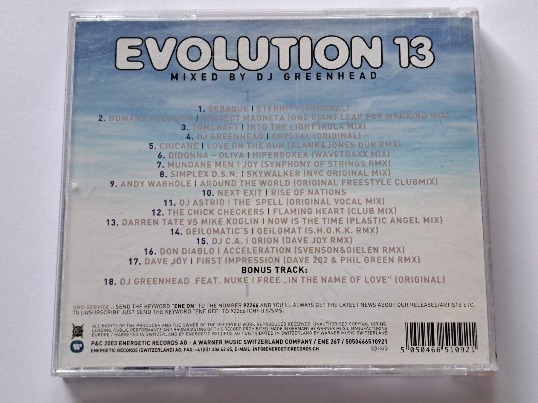 CDs: Cd Evolution 13 – Gebraucht aus Pully von bro_n52j 1