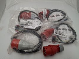 Starkstrom Stecker/Anschluss Konvolut, Anschlussgarnitur