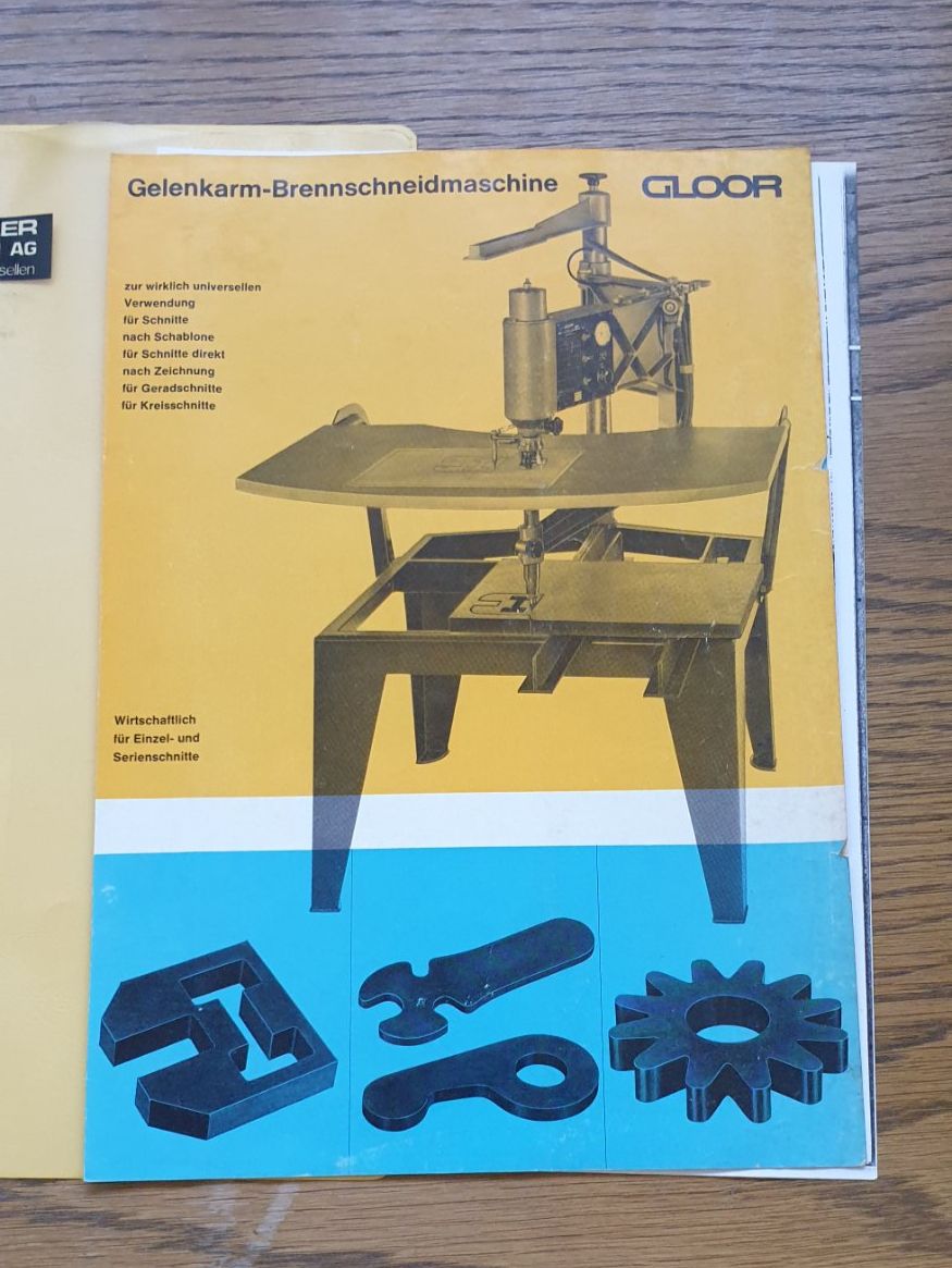 Gloor Tutte le macchine: Brennschneidemaschine – Usato da Müllheim Dorf venduto da Linus18 7