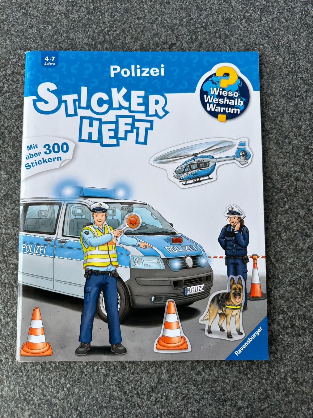 Libri: Wieso? Weshalb? Warum? Stickerheft: Polizei – Usato da Boppelsen venduto da KASIBO