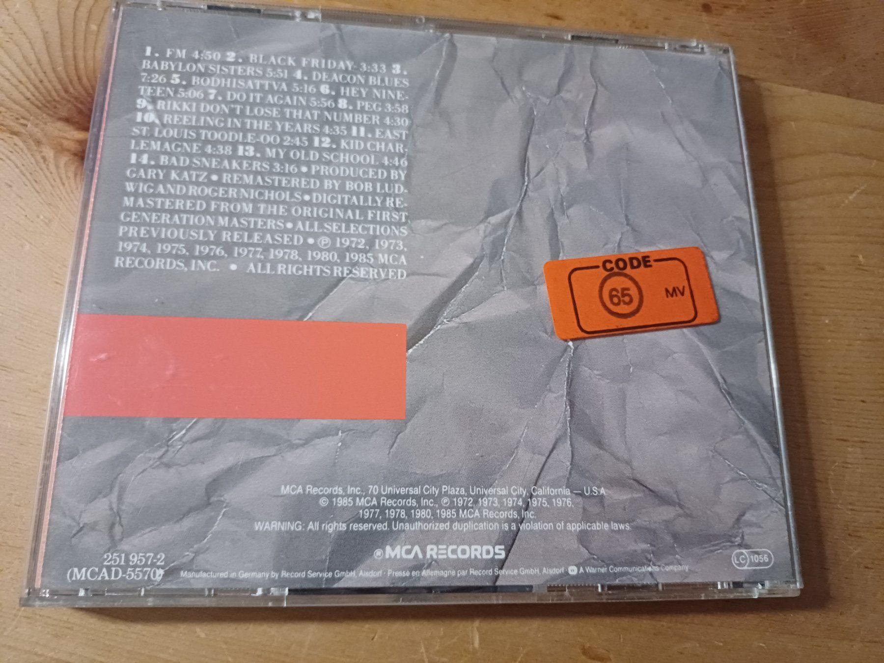 CD: Steely Dan - A Decade Of Steely Dan – Usato da Jona venduto da Rreto71 3