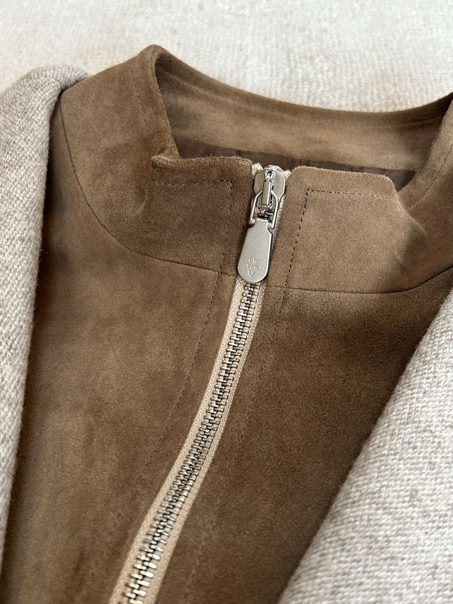 Eleventy Giacche: Edler Eleventy Blazer, Gr.52, beige – Nuovo (secondo la descrizione) da Bolligen venduto da Atelier17.design 2