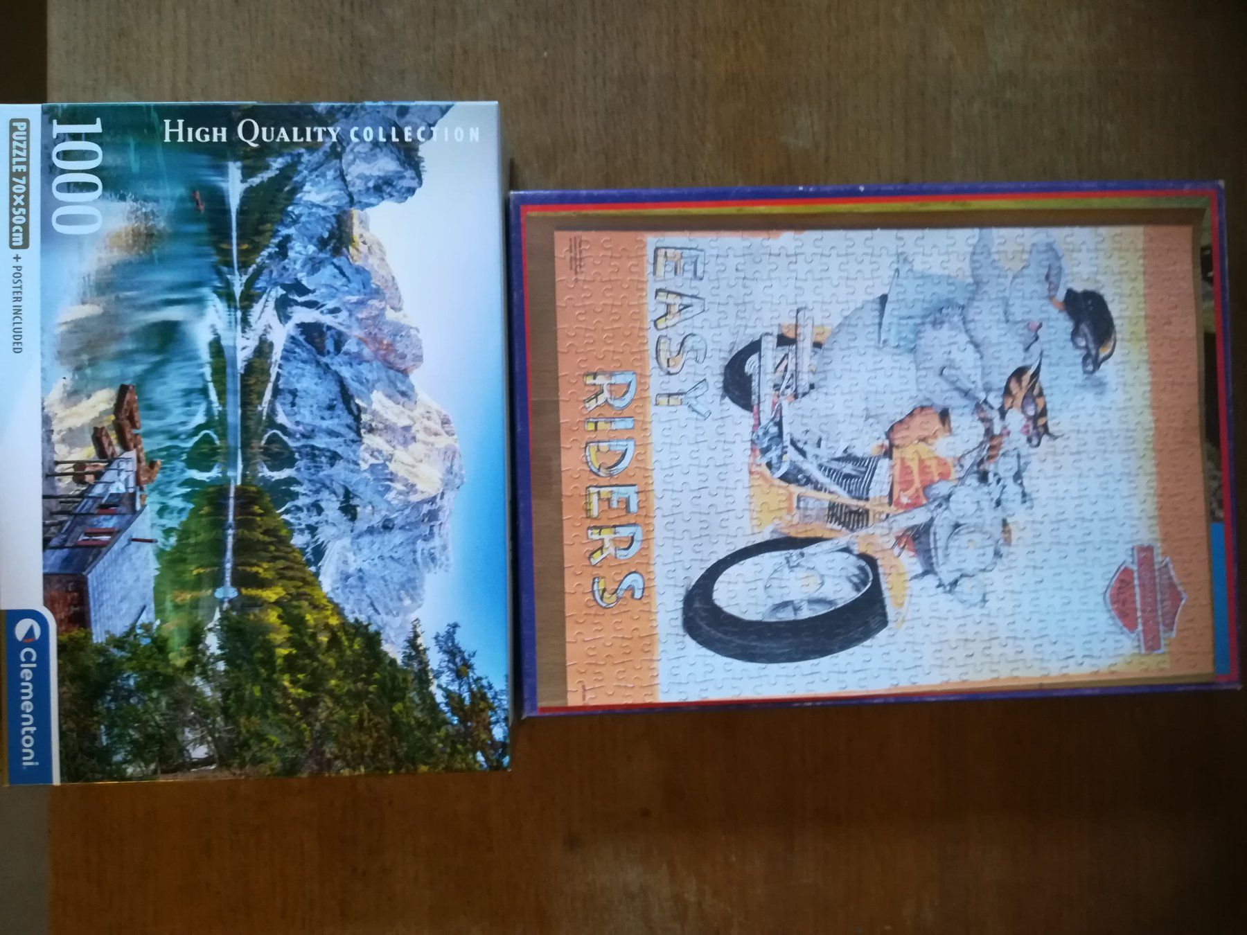 Puzzles: 2 Puzzel 1000 Teile und Easy Rider 2 Puzzel – Gebraucht aus Willisau von kur_2kvf