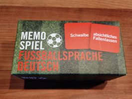 Memo Spiel Fussballsprache Deutsch - Für Fussballfans