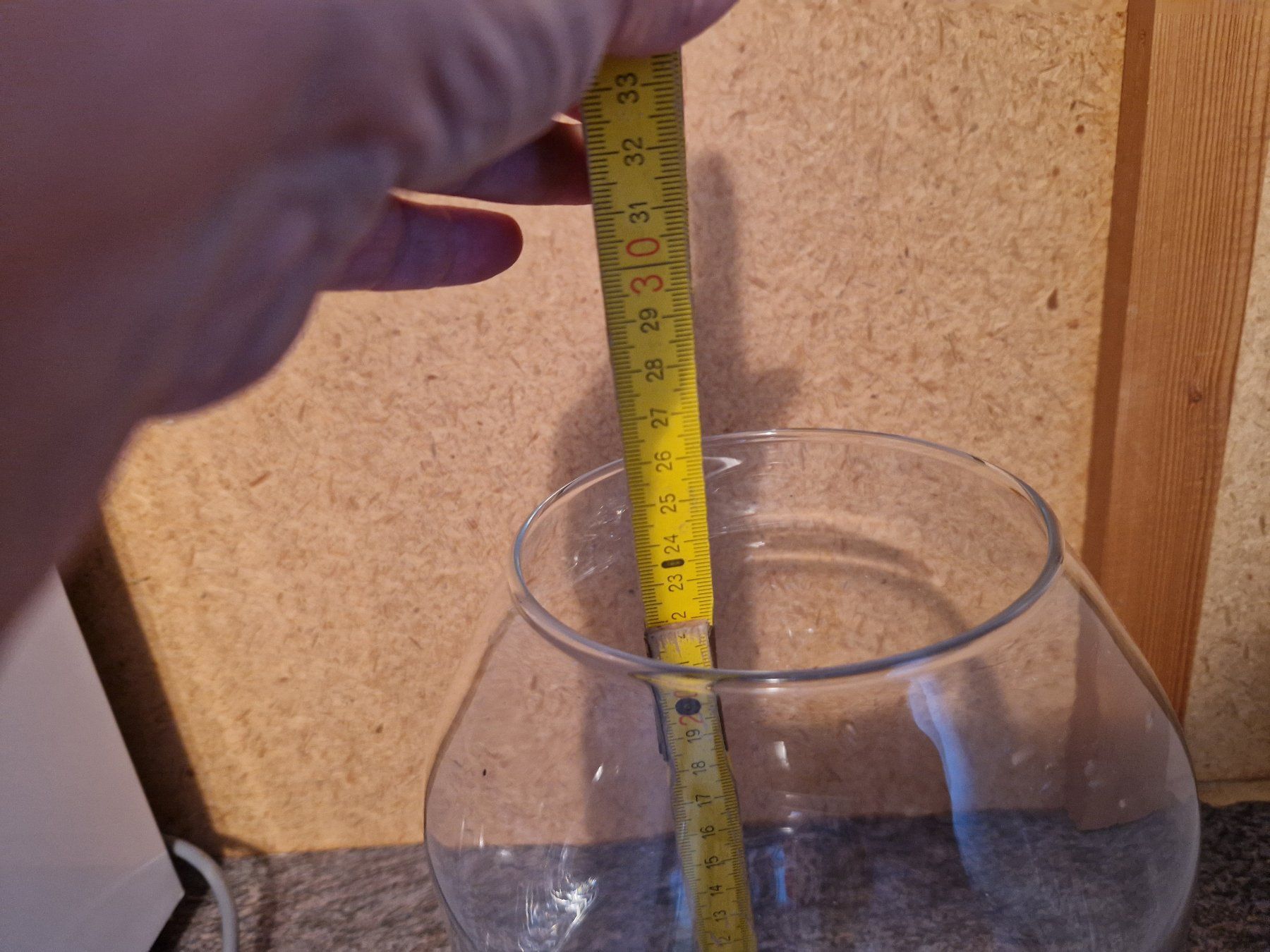 Vasi & Recipienti: Grosses Glas Klar Glas Vase Silas – Usato da Niederbipp venduto da Trude04 2