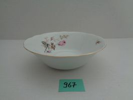1 Schüssel – Kahla – Rosenmotiv