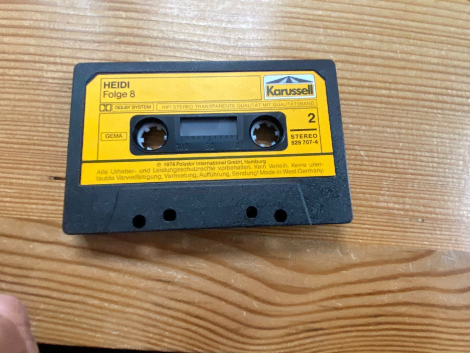 Musicassette: Kassette - Heidi (Folge 8) – Usato da St.Gallen venduto da kingsamas 6