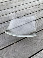 Niederer Glas Carré  Glasi Hergiswil Früchteschale Blatt