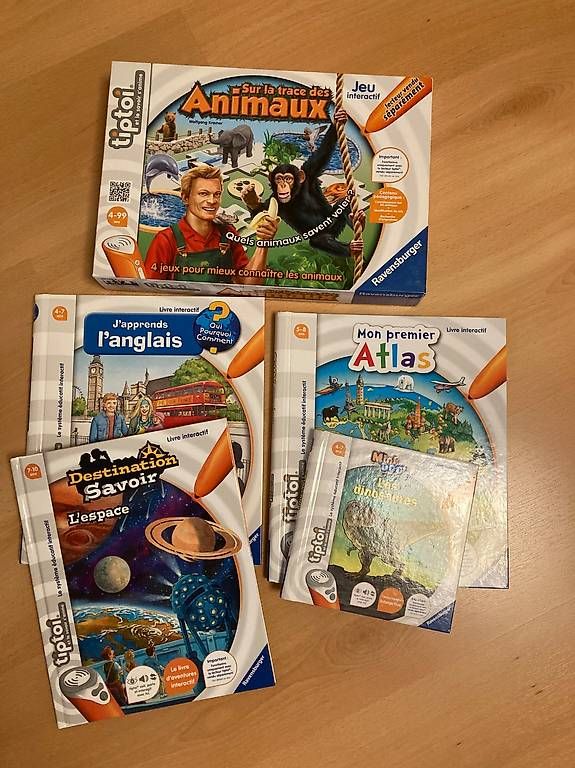Giochi: 5 jeux-livres TipToi – Usato da Le Mont-Pèlerin venduto da pascale.ergo
