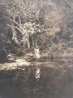 EDWARD S. CURTIS, VINTAGE Fotogravur, «Apache», 1907