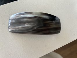 Natural Buffalo Horn Hair Clip – Handmade, 