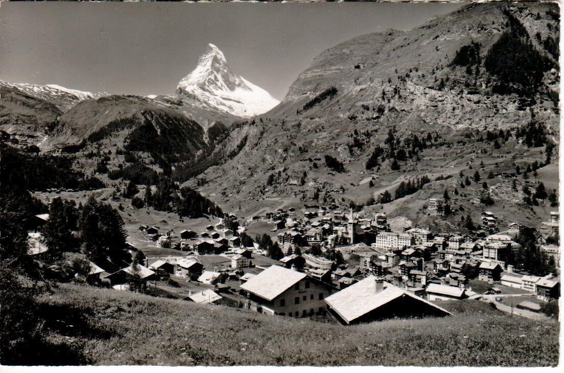 Ansichtskarten: Zermatt – Gebraucht aus Wolhusen von Curver9