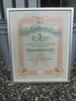 Historische Aktie The Upper Egypt Irrigation Company      ps