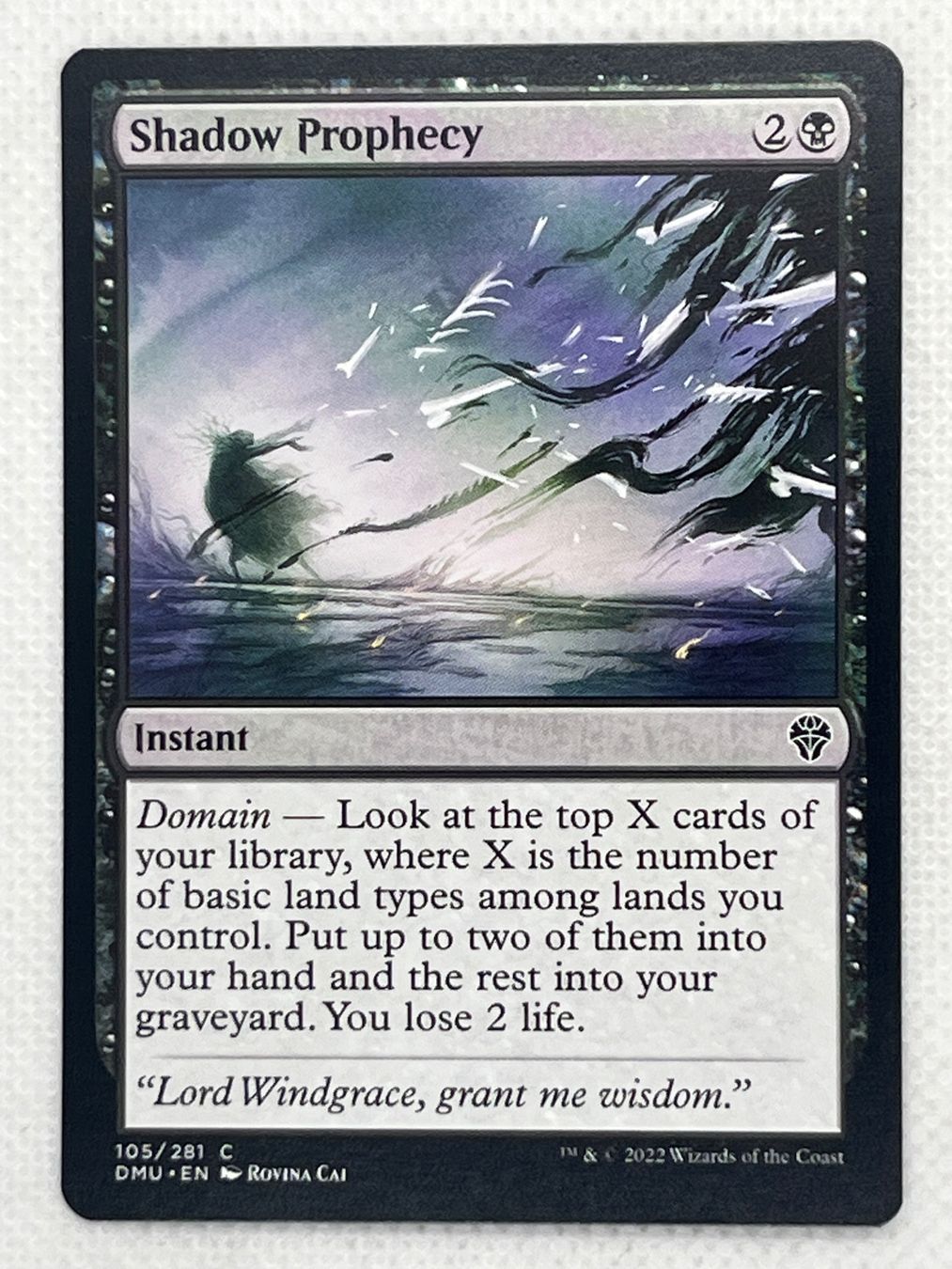 Magic The Gathering Carte collezionabili: Shadow Prophecy - Magic: The Gathering - Top Zustand! – Usato da Hinterkappelen venduto da Kim1992