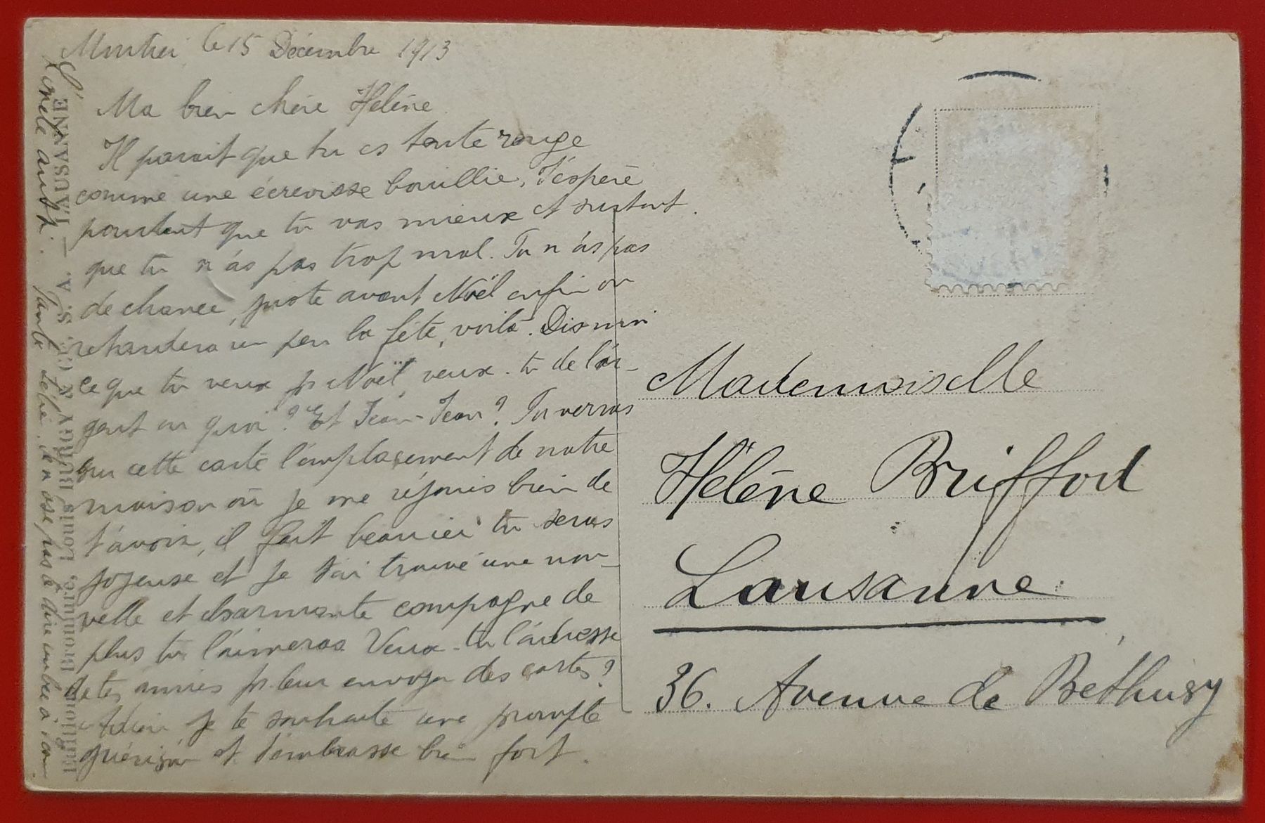 Cartoline postali: Moutier 1913 – Usato da Kreuzlingen venduto da Rschweiz1 1