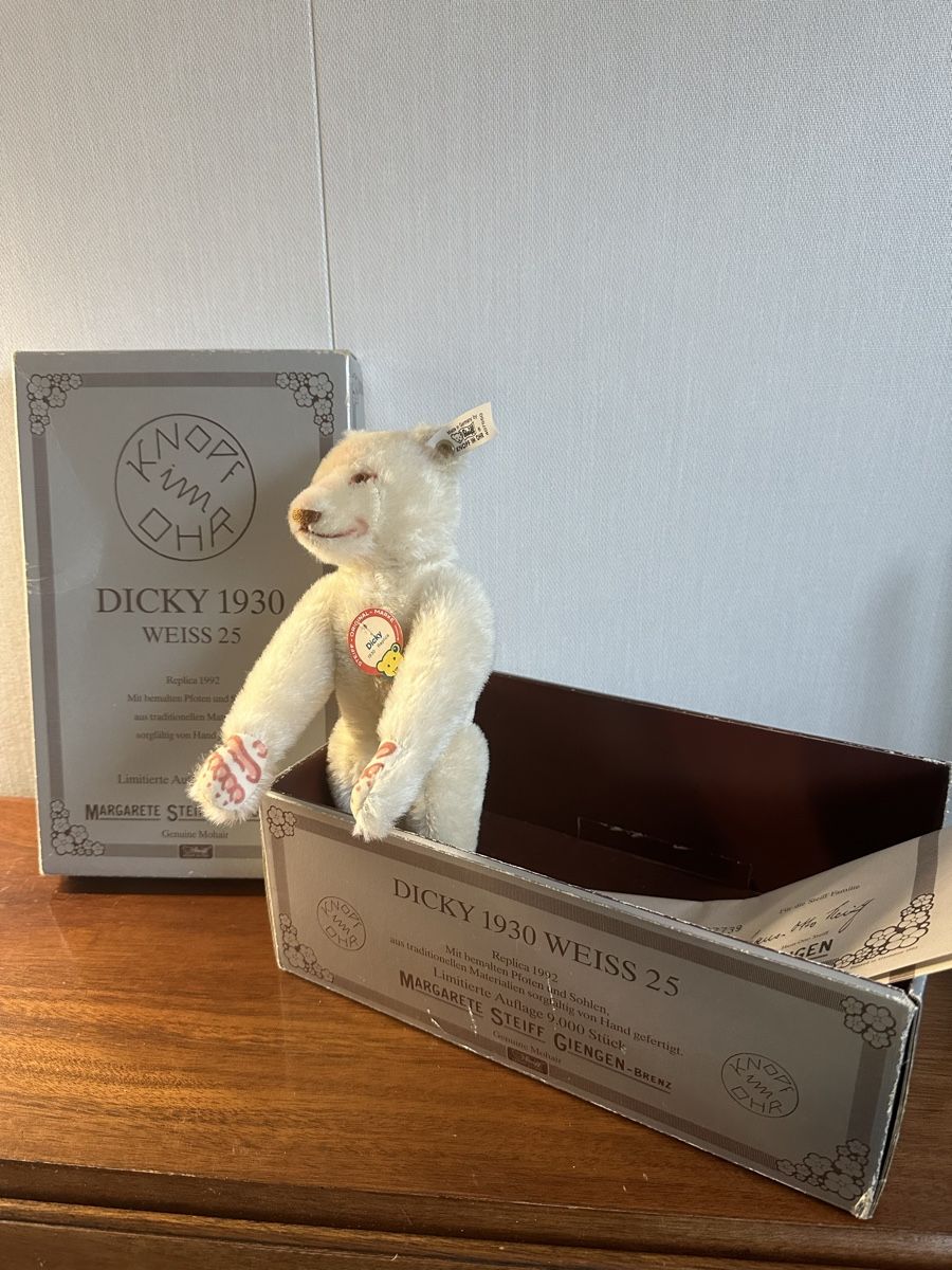 Steiff Puppen: Steiff Bär Dicky – Neu und originalverpackt aus Mumpf von A_B_E 5