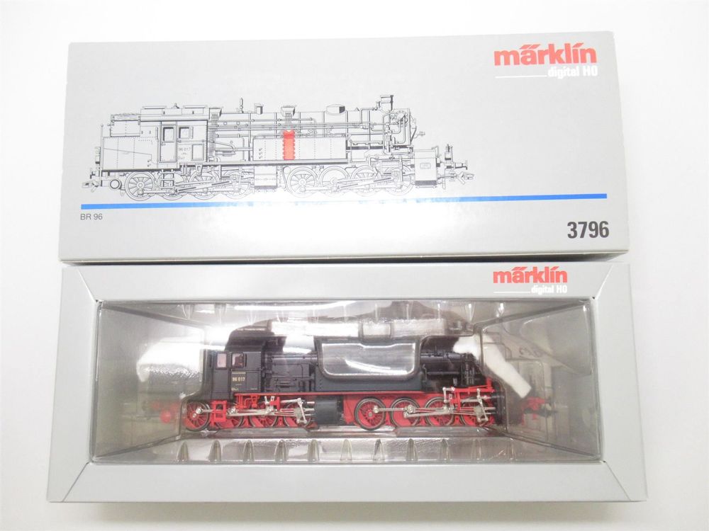 Märklin H0 3796 – Locomotive à Vapeur Br 96 DRG, Numérique, Courant Alternatif