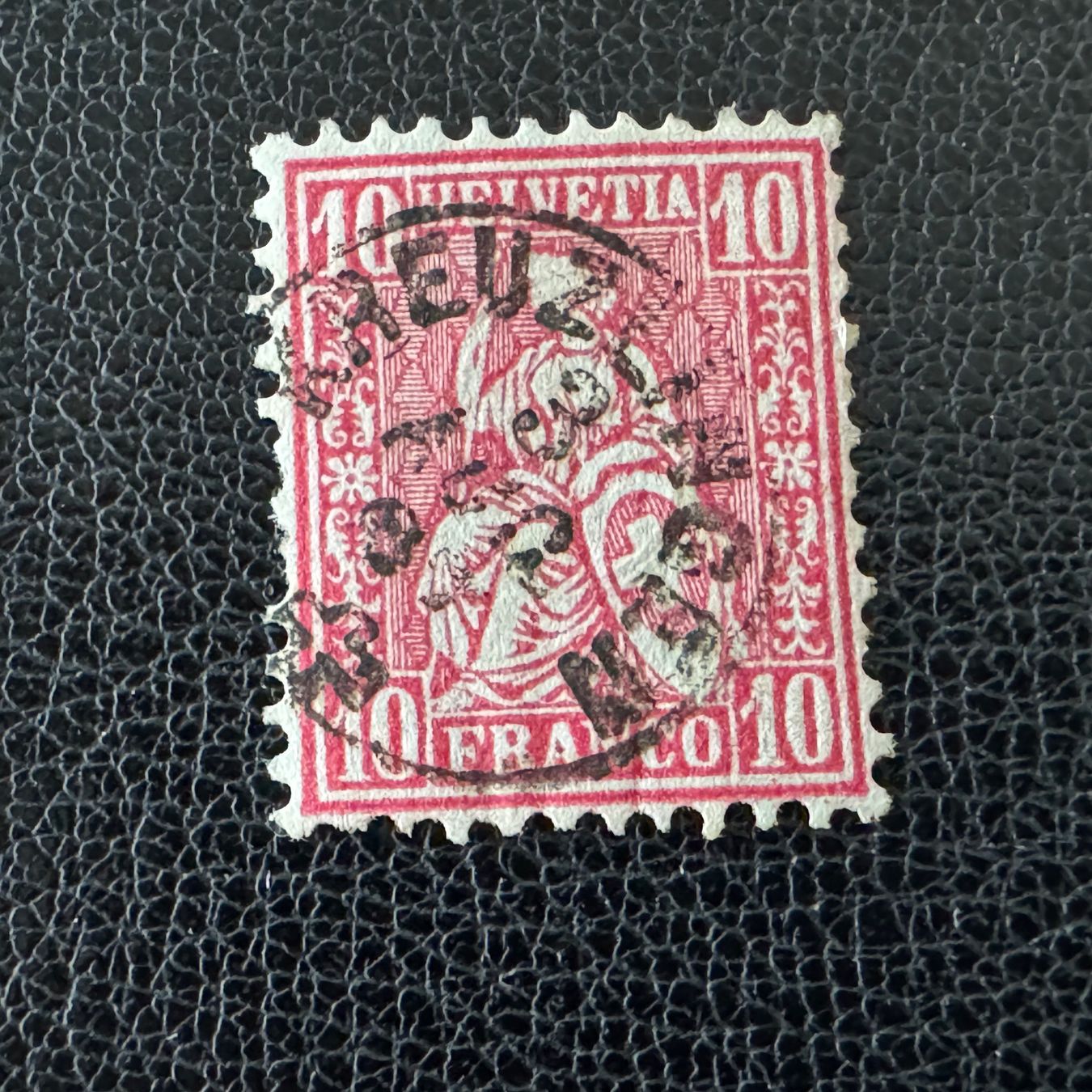 Tous les timbres: 3 Sitzende Helvetia mit Zwergstempel – D'occasion à Stallikon par HILDECH1 2