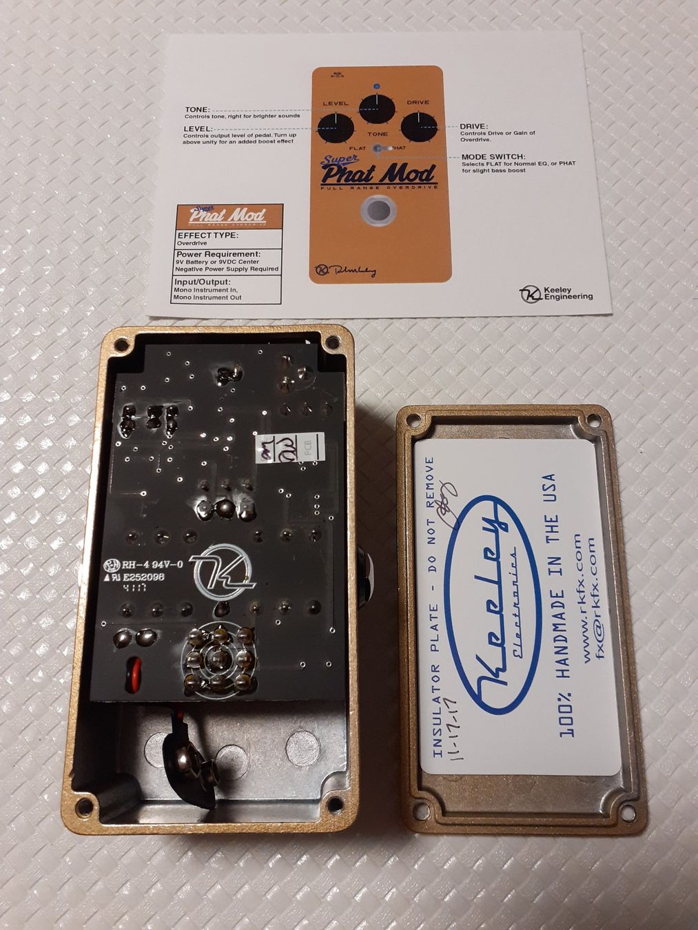 Musikinstrumente: Keeley Super Phat Mod Overdrive (Blues Driver) – Gebraucht aus Torgon von Guitar223 9